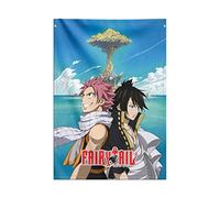 Grupo Erik Poster Fairy Tail de Tela - Banderola enrollable | Decoracion habitacion juvenil u hogar, 70x100 cm, Regalos para fans, Merchandising Oficial
