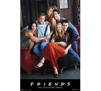 Grupo Erik Poster Friends personajes - Laminas decorativas 61x91,5cm a todo color | Posters para pared ideal decoración habitación