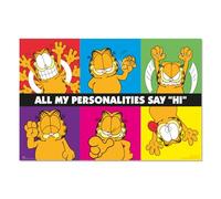 Grupo Erik Poster Garfield - Laminas decorativas 61x91,5cm a todo color | Posters para pared ideal decoración habitación