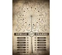 Grupo Erik - Póster Harry Potter Spells & Charms, 61X91,5 CM