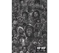 Grupo Erik Póster Hip Hop All Star - Lamina decorativa Hip Hop/Póster Producto con licencia oficial