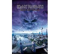 Grupo Erik Póster Iron Maiden Brave New World - Lamina decorativa Iron Maiden/Póster Grupo Erik - Merchandising Iron Maiden - Producto con licencia oficial