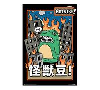 Grupo erik póster ketnipz beanzilla - lamina decorativa ketnipz/póst