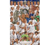 Grupo Erik Poster Leyendas Real Madrid - Posters Decorativos; 61x91,5 cm a todo color (decoracion pared) | Laminas Decorativas; ideal Decoración Habitación, Real Madrid Niño Regalos