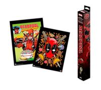 Grupo Erik Poster Marvel Deadpool Wolverine, 2 Posters para pared : Laminas decorativas, Deadpool merchandising : Posters decorativos (38x52 cm) Accesorios deadpool