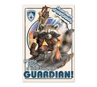 Grupo Erik Poster Marvel Gardianes de la Galaxia Rocket & Groot - Poster Guardianes de la Galaxia - Laminas decorativas 61x91,5cm a todo color | Posters para pared ideal decoración habitación Marvel