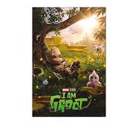 Erik Póster Marvel Groot Chill Time – Lámina decorativa 61x91,5 cm a todo color