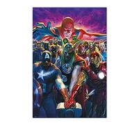 Erik Póster Los Vengadores 10 por Alex Ross – Lámina decorativa Marvel – Licencia oficial