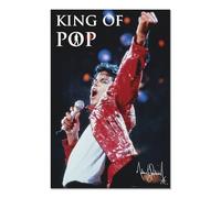Grupo Erik Poster Michael Jackson King Of Pop - Laminas decorativas 61x91,5cm a todo color: Michael Jackson regalos Merchandising | Posters para pared ideal decoración habitación