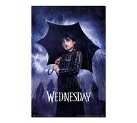 Grupo erik poster miércoles addams sombrilla - poster wednesday - lam