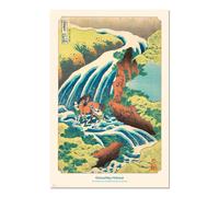 Grupo Erik Poster Minowa, Kanasugi y Mikawashima By Utagawa Hiroshige - Laminas decorativas 61x91,5cm a todo color, Arte Japones | Posters para pared ideal decoración habitación