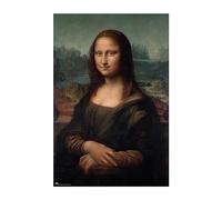 Grupo Erik Póster Monna Lisa - Lamina decorativa Monna Lisa/Póster La Gioconda - Lámina Leonardo da Vinci, Decoración renacientista