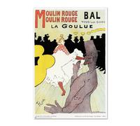 Grupo Erik Póster Moulin Rouge La Goulue - Lamina decorativa gamer/Póster Producto con licencia oficial
