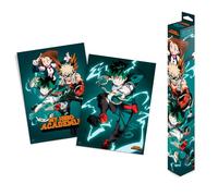 Grupo Erik Poster My Hero Academia, 2 Posters para pared : Laminas decorativas : Posters decorativos (38x52 cm)