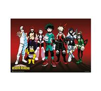 Grupo Erik Póster My Hero academia Hero version - Lamina decorativa My Hero academia Hero version/Póster Producto con licencia oficial
