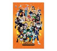 Grupo Erik Poster My Hero Academia - Laminas decorativas 61x91,5cm a todo color | Posters para pared ideal decoración habitación
