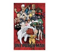 Grupo Erik Poster One Punch Man heroes - Laminas decorativas 61x91,5cm a todo color | Posters para pared ideal decoración habitación