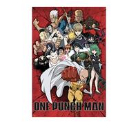 Grupo Erik Poster One Punch Man heroes - Laminas decorativas 61x91,5cm a todo color | Posters para pared ideal decoración habitación