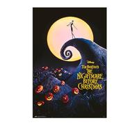 Grupo Erik – Póster Pesadilla antes de Navidad – Disney – Negro 91,5 x 61 cm