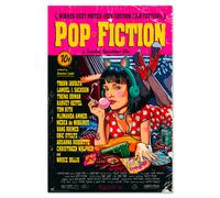 Grupo erik poster pop fiction - laminas decorativas 61x91,5cm a todo c