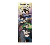 Grupo Erik Póster puerta Black Clover - Lamina decorativa/Póster Producto con licencia oficial