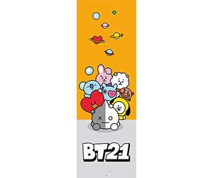 Grupo Erik - Poster Puerta BT21 - Deco Casa, Poster decorativo