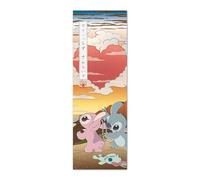 Grupo Erik Póster puerta Stitch Japan - Lamina decorativa Stitch - Póster Stitch Producto con licencia oficial