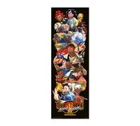 Grupo Erik Póster de Street Fighter - 20.8 x 62.2 pulgadas / 53 x 158 cm - Se envía enrollado - Pósteres geniales - Póster artístico - Pósteres e impresiones - Pósteres para puertas