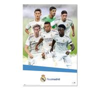 Grupo Erik Poster Rel Madrid 2025/2026 - Posters Decorativos; 61x91,5 cm a todo color (decoracion pared) | Laminas Decorativas; ideal Decoración Habitación, Real Madrid Niño Regalos