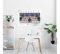 Grupo Erik Poster Real Madrid 2025/2026 - Posters Decorativos | 61x91,5 cm a todo color (decoracion pared), Laminas Decorativas, ideal Decoración Habitación, Real Madrid Niño Regalos