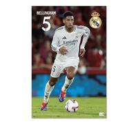 Grupo Erik Poster Real Madrid Bellingham - Laminas decorativas 61x91,5cm : Real Madrid regalos | Posters para pared ideal decoración habitación