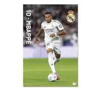 Grupo Erik Poster Real Madrid Mbappe 2025/2026 - Posters Decorativos; 61x91,5 cm a todo color (decoracion pared) | Laminas Decorativas; ideal Decoración Habitación, Real Madrid Niño Regalos