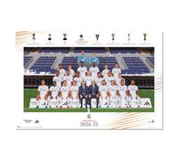 Grupo Erik Póster - Real Madrid Sqad 2024/2025-36 x 24 pulgadas / 91,5 x 61 cm - Envío enrollado - pósteres geniales, carteles artísticos, carteles de pared e impresiones - Regalos del Real Madrid
