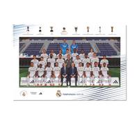 Grupo Erik Poster Rel Madrid 2025/2026 - Posters Decorativos; 61x91,5 cm a todo color (Decoracion pared) | Laminas Decorativas; ideal Decoración Habitación, Real Madrid Niño Regalos