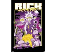 Grupo Erik - Póster Rick and Morty Caracteres, 61 x 91,5 cm