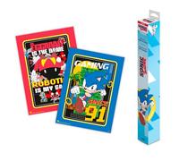 Grupo Erik Poster Sonic, 2 Posters para pared - Laminas decorativas