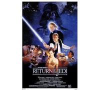 Grupo Erik Poster Star Wars El Retorno del Jedi | Se envía enrollado: pósteres geniales, pósteres artísticos, pósteres de pared e impresiones | Regalos de Star Wars, mercancía