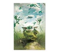 Grupo Erik Poster Star Wars Grogu - Poster Baby Yoda - Laminas decorativas 61x91,5cm a todo color | Posters para pared ideal decoración habitación Star Wars regalos