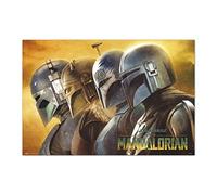 Grupo Erik Póster Star Wars The Mandalorian, Mandalorians - Lamina decorativa Star Wars/Póster Poster Mandalorian - Decoración Star Wars - Producto con licencia oficial