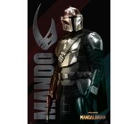 Grupo erik póster star wars the mandalorian mando, 61 x 91,5 cm