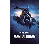Grupo Erik, Póster Star Wars The Mandalorian, Speeder Bike 2, 61x91,5 cm