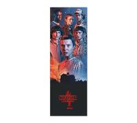 Grupo Erik Póster de Stranger Things - 20.8 x 62.2 pulgadas / 53 x 158 cm - Se envía enrollado - Pósteres geniales - Póster artístico - Pósters e impresiones - Pósteres para puertas