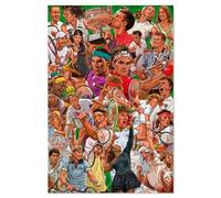 Erik Póster Tenistas de Leyenda – Lámina decorativa 61 x 91,5 cm a todo color