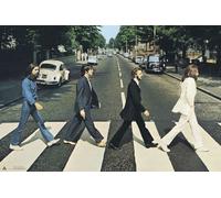 Grupo erik poster the beatles abbey road - laminas decorativas 61x91,5