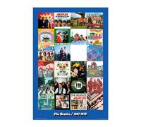 Grupo Erik Poster The Beatles ERA 1967 1970 - Laminas decorativas 61x91,5cm a todo color | Posters para pared ideal decoración habitación