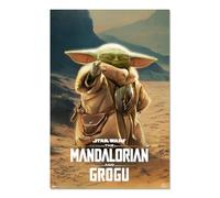 Erik Póster The Mandalorian y Grogu – Lámina decorativa Star Wars 61x91,5 cm a todo color