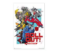 Grupo Erik Póster Transformers Roll out - Lamina decorativa Transformers Roll out/Póster Producto con licencia oficial
