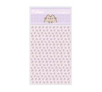 Grupo erik pusheen - set de papel de regalo (2 hojas, 50 x 70 cm, 2 et