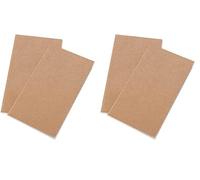 Grupo Erik RCV01 Cuadernos de viaje, Bloc de notas, Formato lineado y punteado, Recambio 2 x 40 páginas (Paquete de 2)