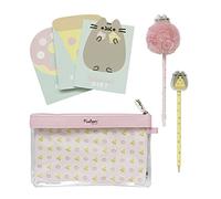 Grupo Erik Set escritura Pusheen - Estuche escolar con material | Pack material escolar/Kit material escolar, Set papelería -Pack escolar niña